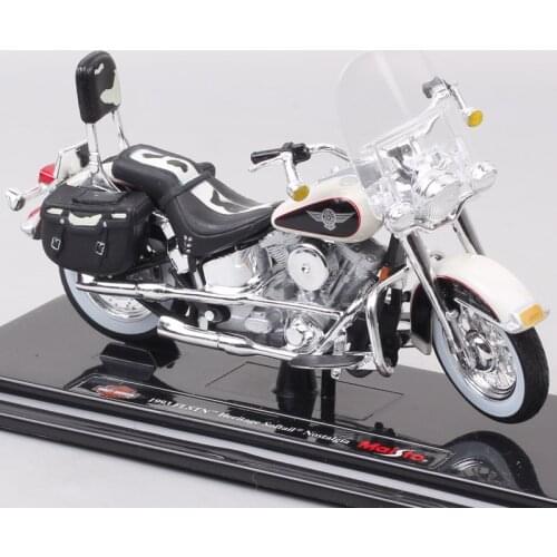 1 18 Scale Maisto 1993 FLSTN Heritage Softail Nostalgia Classic Tour Motorcycle Diecasts & Toy Vehicles Model Kids Of Thumbnails
