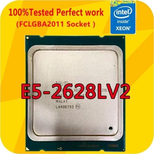 Intel Xeon CPU Processor E5-2628LV2 SR1AF 1.9GHz 8-Cores 20MCache 70W LGA2011 For x79 motherboard