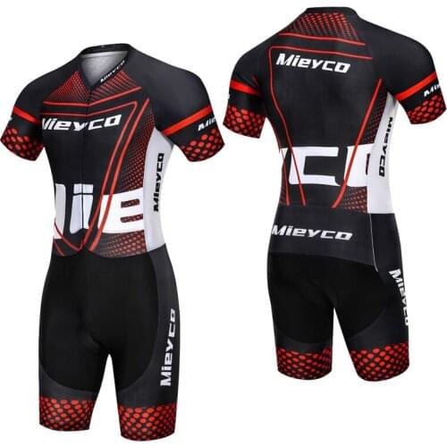 Short Sleeve Cycling Skinsuit Man Outfits Pro Mens Tracksuit Bicycle Jumpsuit Uniforme Ciclismo Maillot Triathlon Suit Clothing