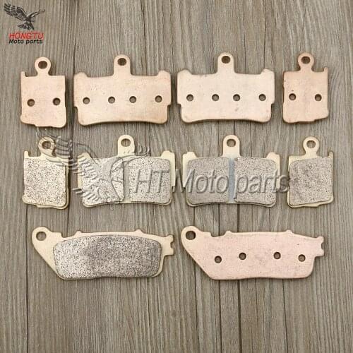 Motorcycle metal sintering brake pads For Honda VFR 1200 FAA/FAD/FAC/FAE 2010-2014 VFR1200 FA - GT 2014-2015