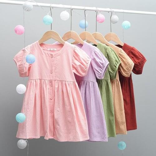 New Summer Girl Casual Dress New Fashion Princess Dresses Girls Sweet Costumes Cute Outfits Baby Girls Vestidos for Toddler Girl