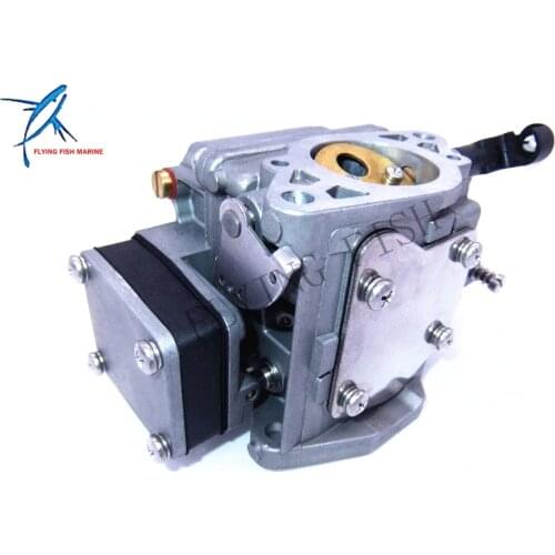 Outboard Motors Carburetor Assy 63V-14301-00 63V-14301-10 for Yamaha 2-stroke 9.9hp 15hp 9.9F 15F