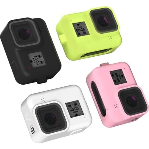 Silicone Case for GoPro Hero 8 Protective Silicone Case Skin Housing Cover Bag for GoPro Hero 8 Action Camera Accessories