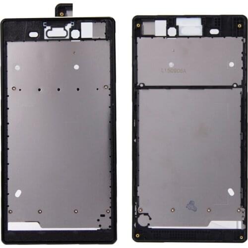 IPartsBuy Front Housing Replacement with Adhesive Sticker for Sony Xperia T3