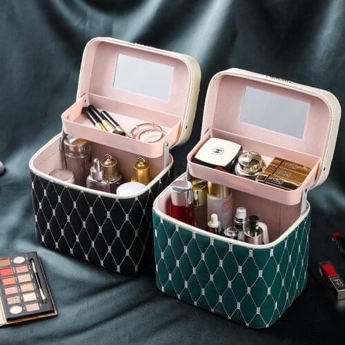 Cosmetic Bag Suitcases For Cosmetics Large Capacity Women Travel Makeup Bags Box Manicure Cosmetology Case Portable Professional