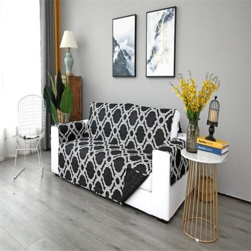 Waterproof Sofa Cover Removable Pet Dog Kid Mat Armchair Furniture Protector Washable Armrest Couch Covers Slipcovers 1/2/3 Seat