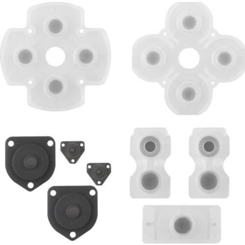 Replacement Silicone Gamepad Conductive Pad for PS4 Controller Repair Parts
