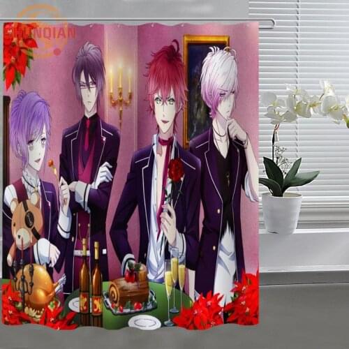 Anime style noragami Custom Shower Curtain Fabric polyester Bath Curtain beautiful H03r26-118