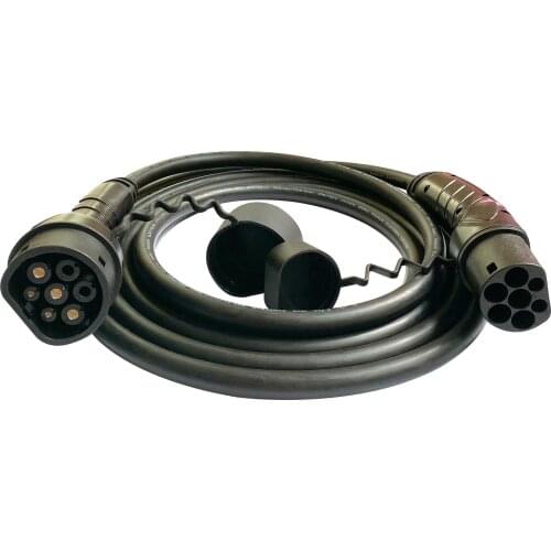 Electric car charger32AEV charger cable complies with IEC 62196-2 for Type 2 electric vehicle converter adapter