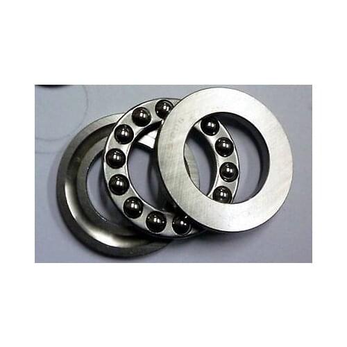 10pcs 25mm x 42mm x 11mm 51105 Axial Ball Thrust Bearing 3-Parts 25*42*11