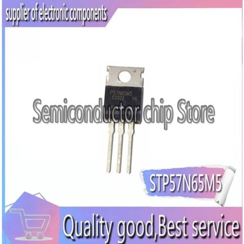 10pcs/lot 57N65M5 STP57N65M5 New stock TO-220 710V 42A