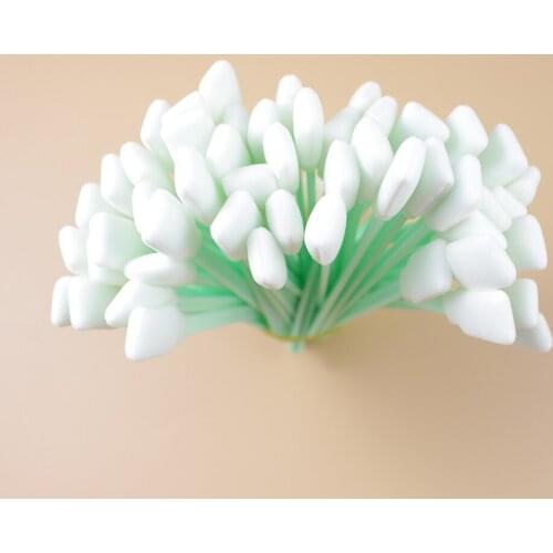 50Pcs/Pack Square Rectangle Foam Cleaning Swab Sponge Sticks for Printhead Cleaning Sticks