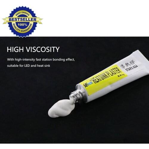 5g Conductive Heatsink Plaster For Thermal Pads Viscous Adhesive Glue Conductive Heatsink Plaster Viscous Compound Glue 3PCS