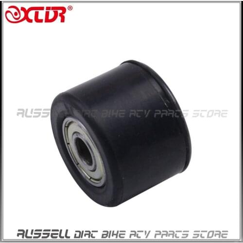 8mm 10mm Black Chain Pulley Roller Tensioner For Motorized Dirt Pit Bike Motorcycle pro bike ATV Quad Buggy spare parts