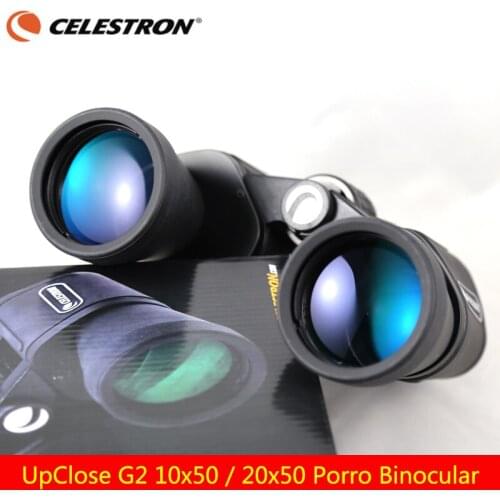 Celestron UPCLOSE G2 10x50 20x50 Porro HD Binocular Telescope Full Multi-coated For Hunting Hiking Bird Watching Sport Events