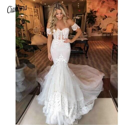 Cianlsria V-neck Wedding Dresses
