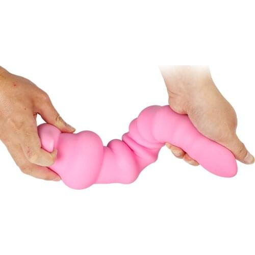 Erotic Pink Serial Stimulate Anal Plug Vagina Anus Expander Prostate Massage G-Spot Orgasm Musturbation Dildo Sex Toys For Woman