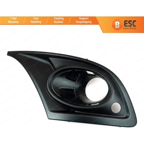 ESP997-2 Front Bumper Moulding Fog Light Lamp Grill Surround Frame Housing 620720985R Right Side for Renault Megane MK3