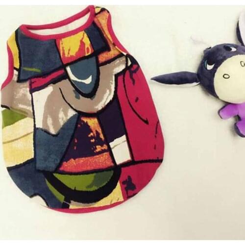 French Bulldog Clothes Vest T-shirt Four Seasons Pet Clothes Pugs Thin Thickened Two-legged Pet Clothes