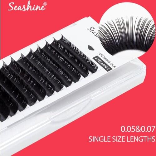 Seashine Individual Lashes Hand Made Factory Classic Lashes Eyelashes Extension Mink Lashes Best Quality For Free Shipping