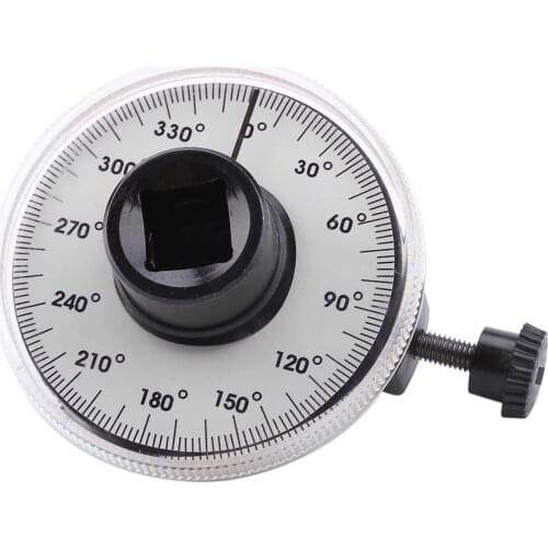 New 1/2 Drive Torque Angle Gauge 360 Degree Angle Rotation Measurer Hand Tool Wrench Measuring Automotive Meter Tool