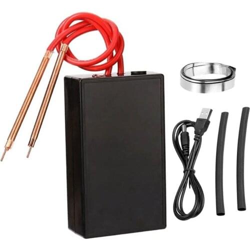 Mini Spot Welding Machine 6 Gears Rechargeable Spot Welder for 18650 32650 26650 Lithium Battery Nickel Strips Welding