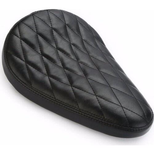 Motorcycle Diamond Solo Driver Seat For Harley Sportster 1200 883 Cafe Racer Old School Chopper Bobber Custom