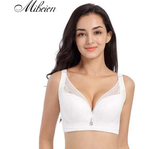 New product gathers breast shrinking underwear women lingerie femme Fat MM big cup steel support big breasts are small plus size