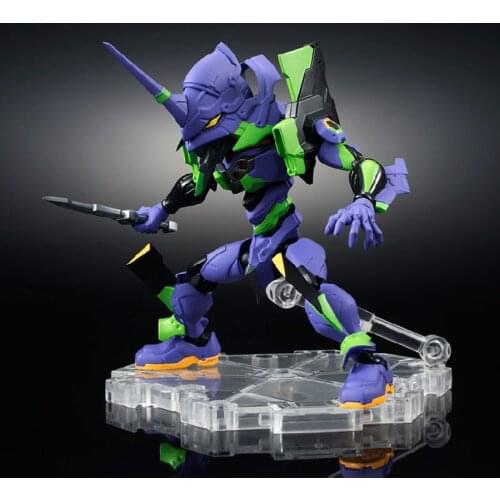 Original Q Versio TAMASHII NATIONS NX NXEDGE EVA-01 Ver. Anime Evangelion SHF Robot Model Kids Action Figure Toys 10cm