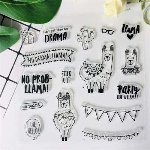 Spanish Clear Stamps For Scrapbooking New 2019 Camel Transparent Silicone Bullet Journal Sentiment Stamp Rubber Fairy Stamps 154