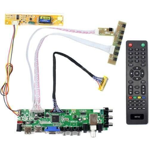 18.4inch 1920x1080 LCD N184H3-L01 N184H3-L02 HD MI VGA AV USB ATV DTV LCD Controller Board T.M3663.81