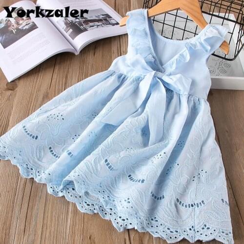 Little Girl Dresses for Baby Girls Casual Dress Chiffon Kids Toddler Sleeveless Sundress 2-6T Lovely Toddler Girl Clothes