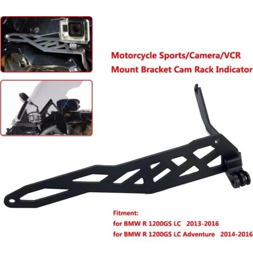 R1200GS Cam rack Motorcycle Accessories Sports/Camera/VCR Mount Bracket Indicator For BMW R1200GS LC /Adventure 2013 -2017 14 15