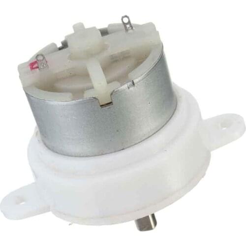 DC 12V Gear Motor High Torque Cylinder Electric Micro Motor Gearbox Slow Down Mute 3 RPM