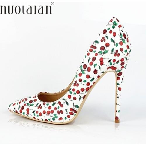 Super High 12cm/10cm/8cm Thin Heels Women Pumps Fashion Sexy Shallow Shoes Woman Ladies Pointed Toe High Heels Dress Party Shoes