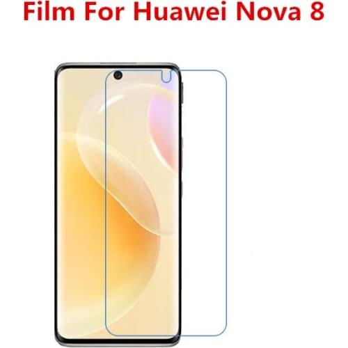 1/2/5/10 Pcs Ultra Thin Clear HD LCD Screen Protector Film With Cleaning Cloth Film For Huawei Nova 8