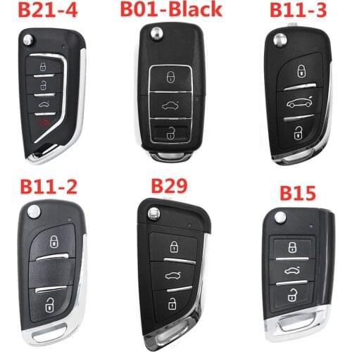 30pcs/lot Universal KEYDIY B01 Luxury Black Remote Car Key B11/B11-2/B15/B21-4/B29 B Series for KD X2/KD900 URG200 KD Remote