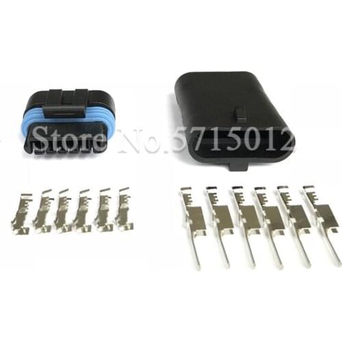 6 Hole 12066317 12162261 Metri-Pack 150.2 Waterproof Car TPS Flat Accelerator Pedal Plug Automotive