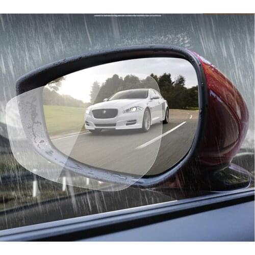 Car Anti Fog Membrane Review Mirror Waterproof Rainproof Sticker Clear Vision Film For Mazda 3 Axela 2020 Car Care Accessories
