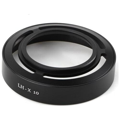 Pixco LH-X10/ LH-DC60/LH-DC70/Bayonet Mount Lens Hood Suit For FUJIFILM Fine Pix X10/Canon Camera