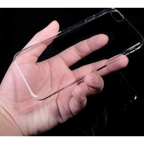Transparent Clear Hard Plastic Case For iPhone X XS Max XR Crystal Ultra Glossy Snap Case Back Cover For iPhone 6 6S 7 8 Plus