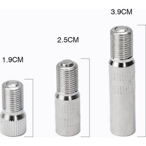 Bicycle Car Valve Extender for Schrader Valve 19mm 25mm 39mm Replacement Cycling Bike Parts Extension Tube Accessories