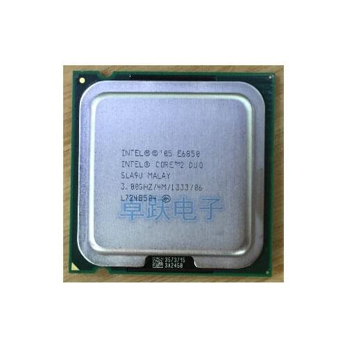 E6850 Desktop Computer Processor Intel Cpu dual core 2 Duo Cpu 3.0GHz 4MB/1333MHz LGA 775 scrattered pieces used