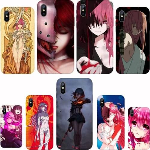 Elfen lied Phone Case For iphone 12 5 5s 5c se 6 6s 7 8 plus x xs xr 11 pro max