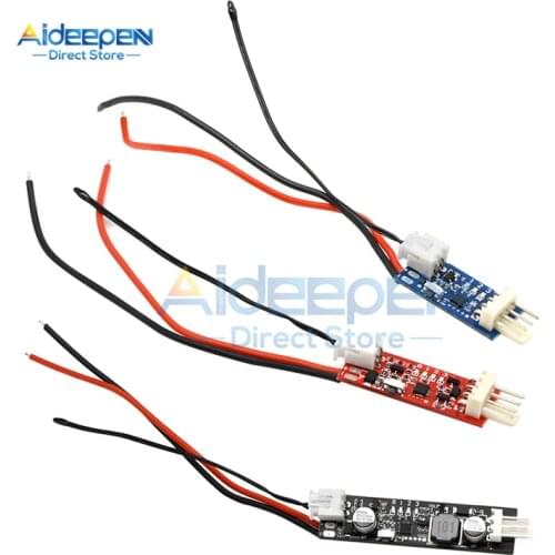 DC 5V 12V PWM Speed Controller Fan Speed governor 2 3 4 Wires Computer Temperature control Switch for PC CPU Cooler Fan Alarm