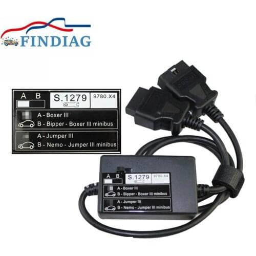 Lexia3 PP2000 S.1279 Diagnostic Interface Cable For Peugeot For Citroen S1279 Auto Diagnostic-Tool For New Cars Boxer Jumper III