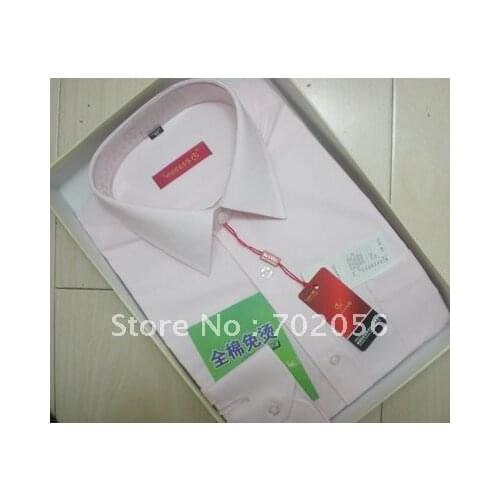 Mens Solid Color Cotton Business dress Shirt,Casual shirts 5pcs/lot #2331