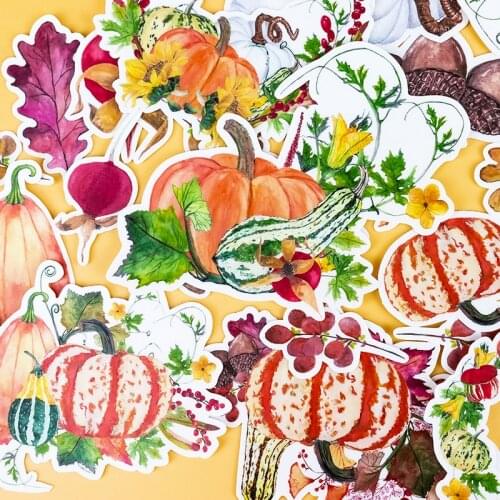 28pcs Cute Self-made Doraemon food stickers scrapbooking children diy Handmade Gift Card photo album Scrapbook diary decoration