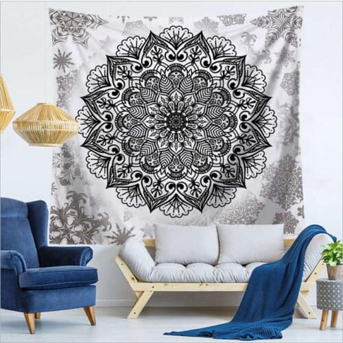 Wall Hanging Tapestries Indian Mandala Tapestry Tai Chi Hippie Bohemian Decorative Wall Carpet Yoga Mats