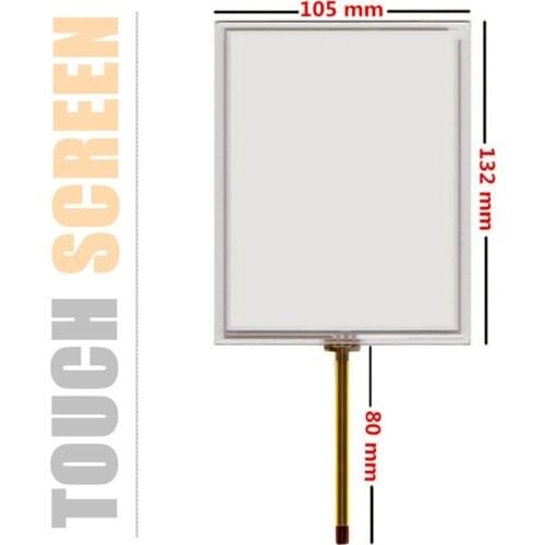 New 5.7''inch 4 wire 132mm*105mm Resistive TouchScreen for Korg M3 Korg PA800 PA2X Pro touch screen Panel Glass Free shipping